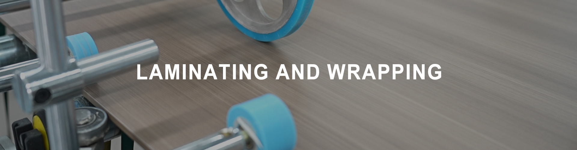 Laminating and wrapping machine