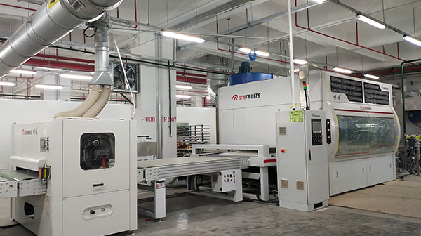 The equipment composition of coating equipment production line