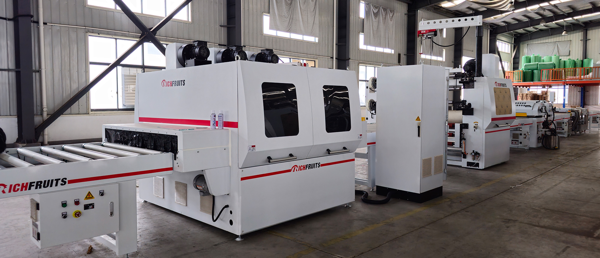 L01 Laminating line flow chart