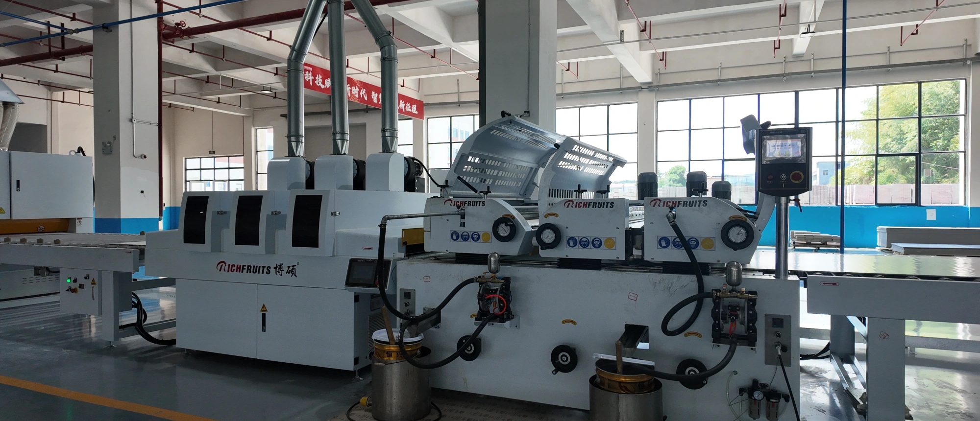 Roll Coating Process for Wood and Flat Panel