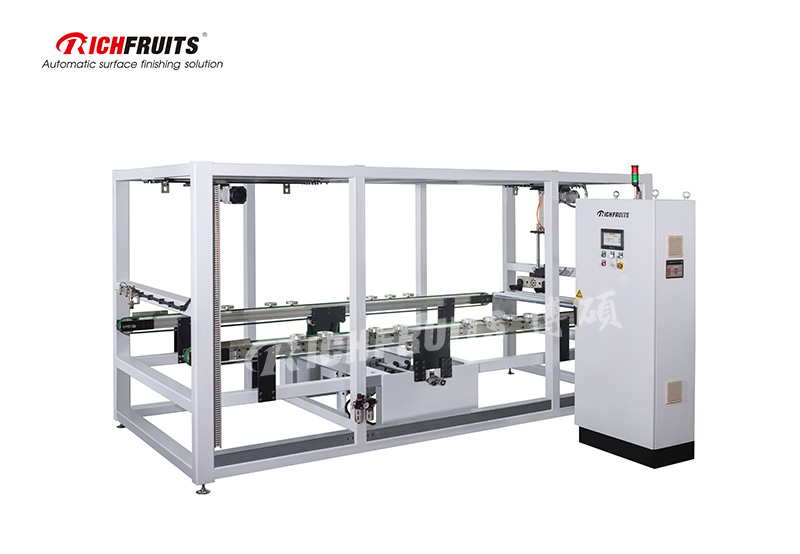 4、Straight line plate turning machine