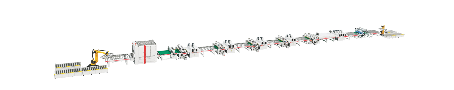 J1-Roller coating line for medical antibacterial wall panel