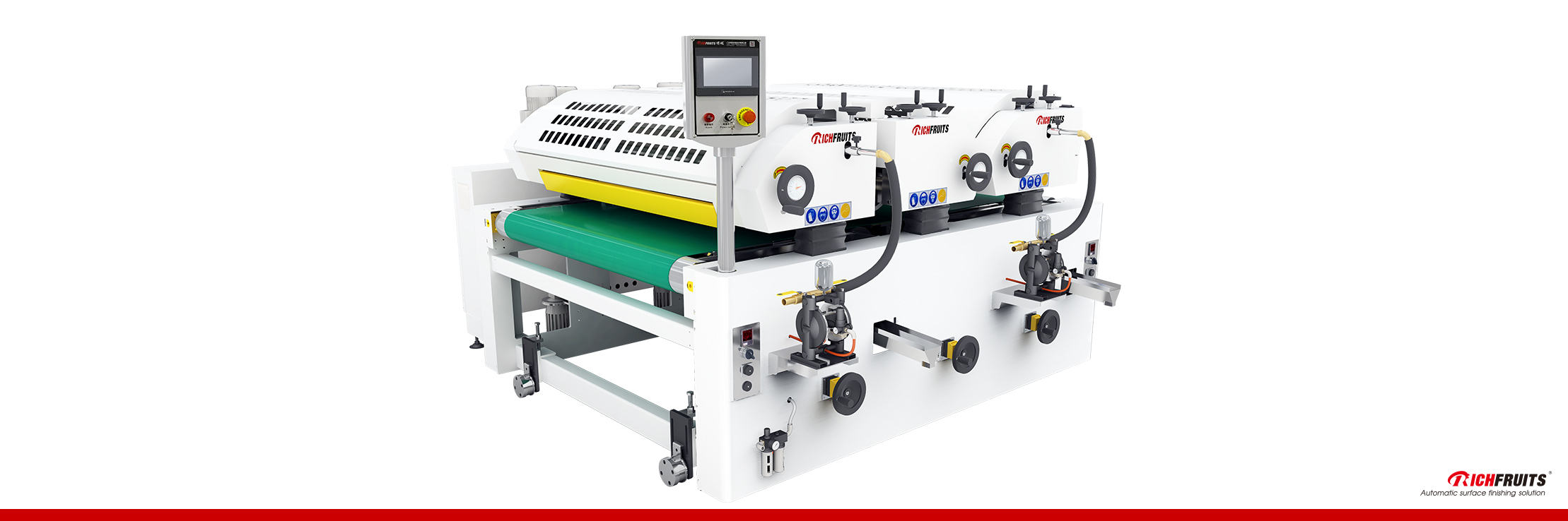 3、Putty+single roller coater
