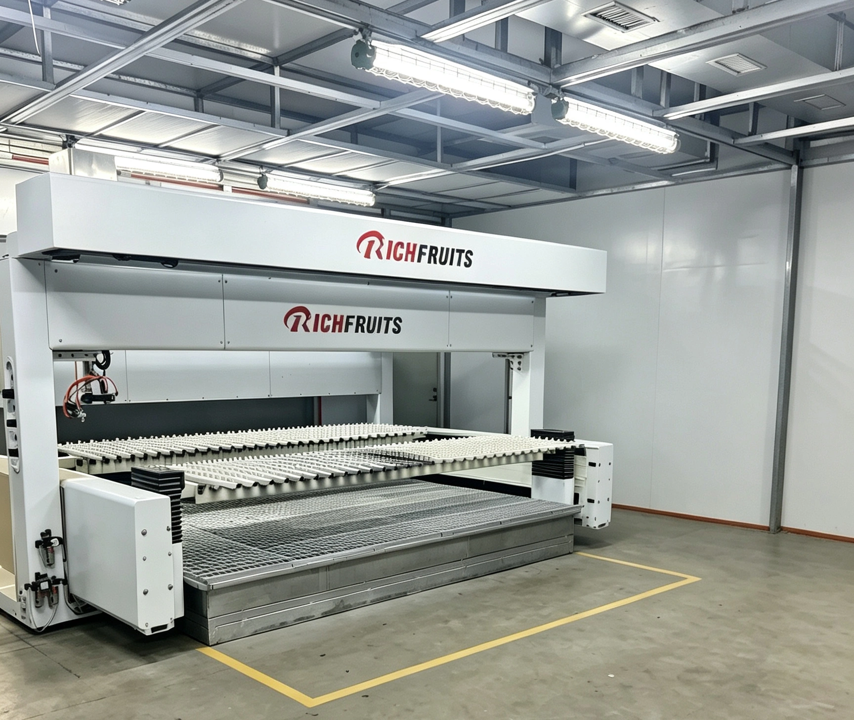 automatic spray painting machine for wood products