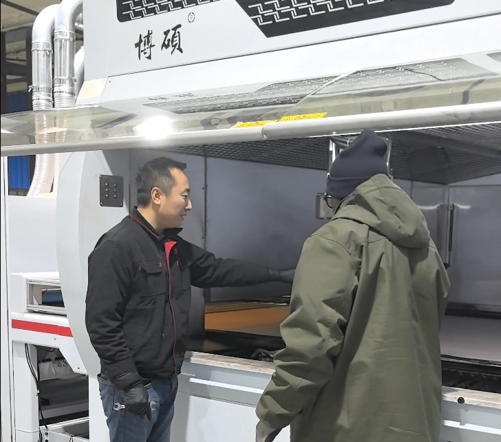 automatic spray system factory acceptance inspection