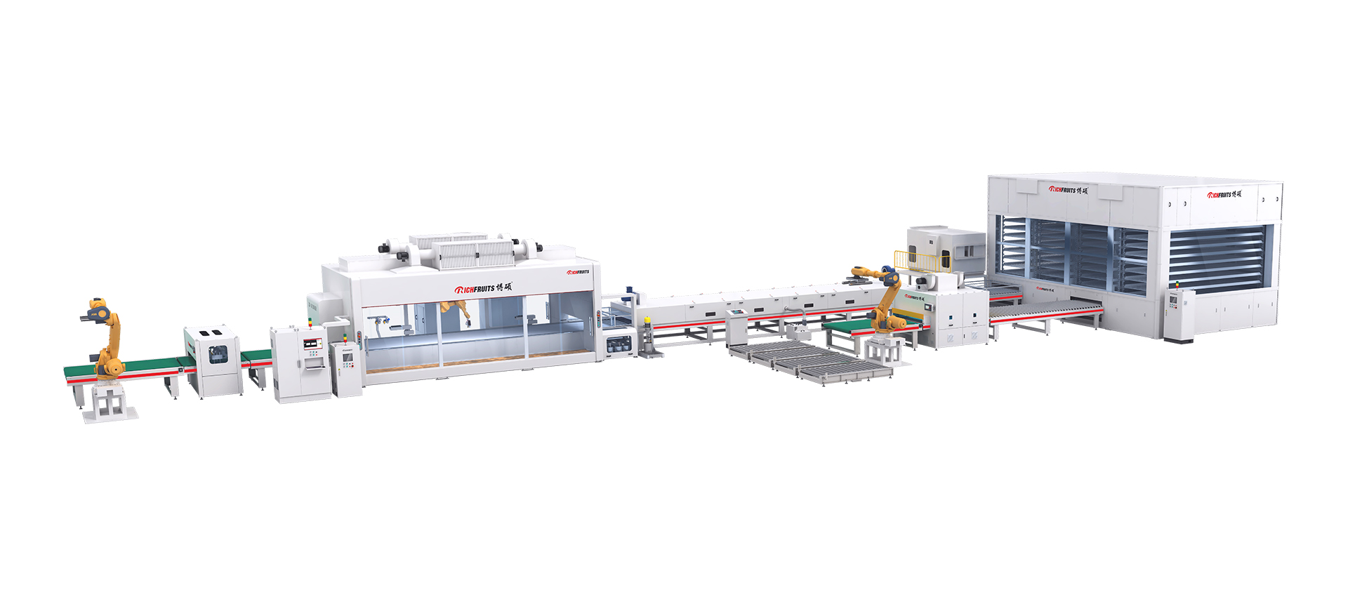 08 Robot spray coating line