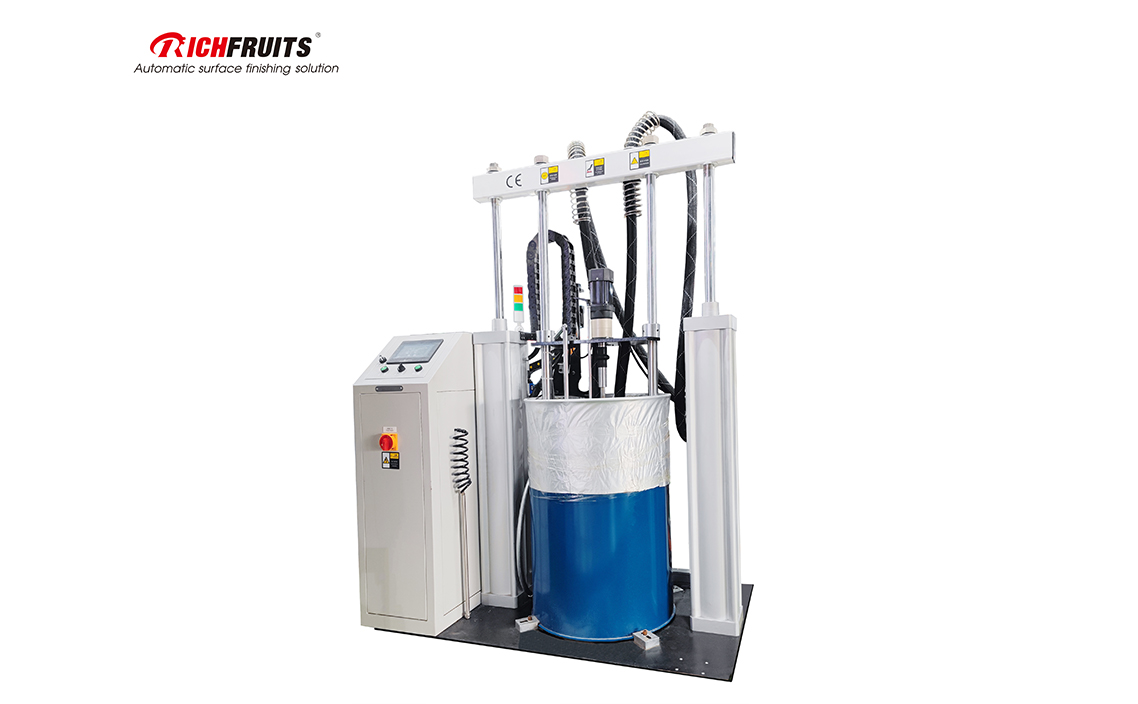 Gluing tank system